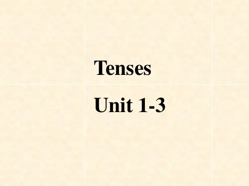 tenses