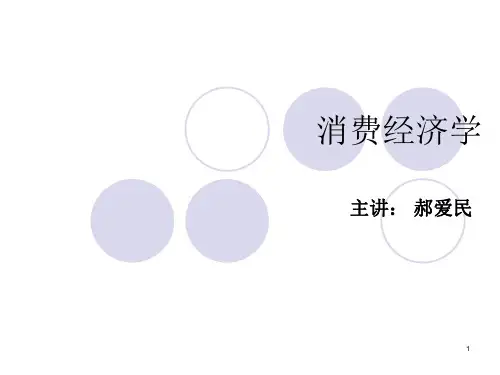 消费经济学课件