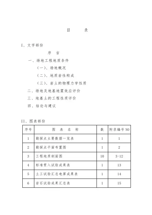 贵州某小区房屋勘察报告范文