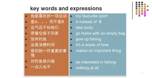 新概念英语第二册Lesson21((课堂PPT)