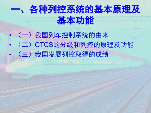 列控概述