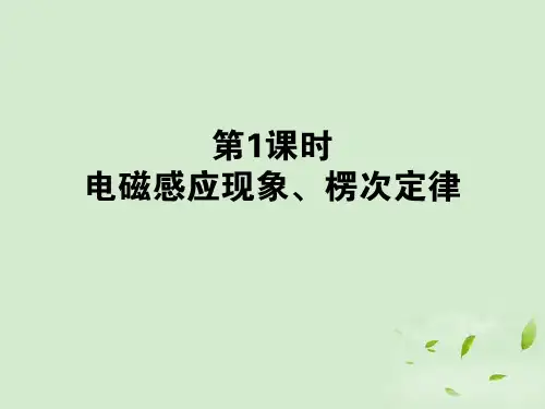 高考物理第一轮总复习 10.1 电磁感应现象 楞次定律课件