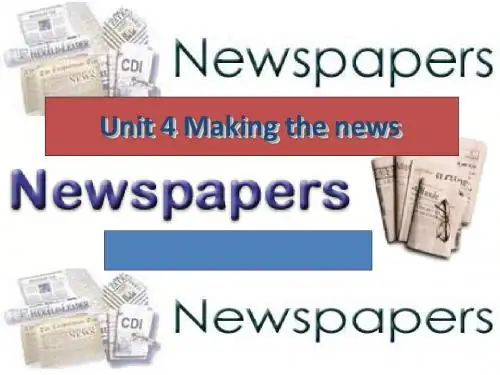 《Unit4Makingthenews》课件三(20张PPT)(人教版必修5)