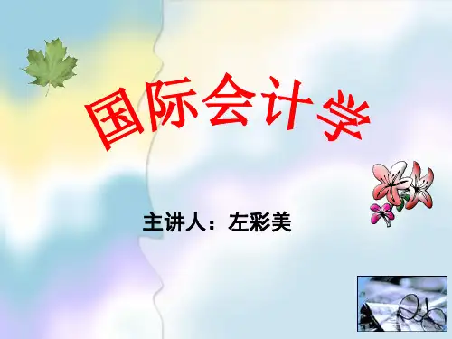 国际会计-第一章