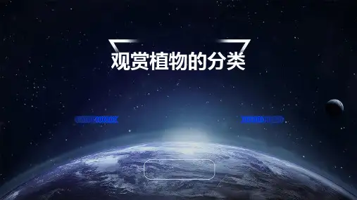 观赏植物的分类