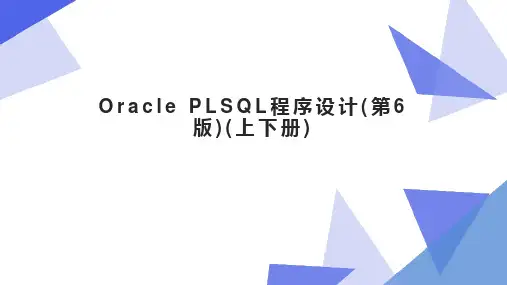 Oracle PLSQL程序设计(第6版)(上下册)