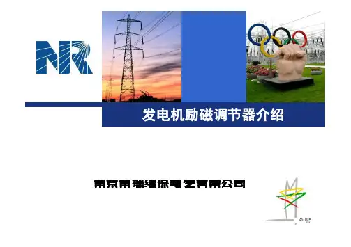 励磁调节器介绍