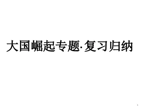 大国崛起专题 ppt课件