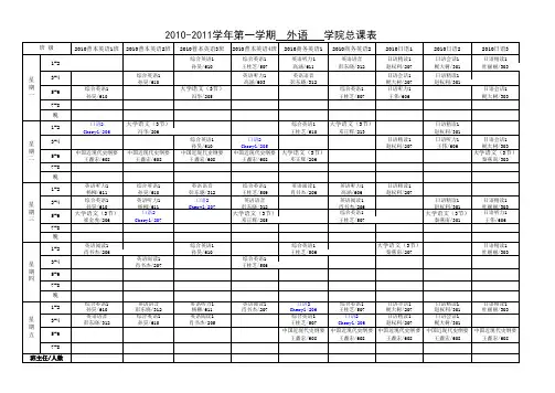 外语学院总课表_2010[1][1].8.12_