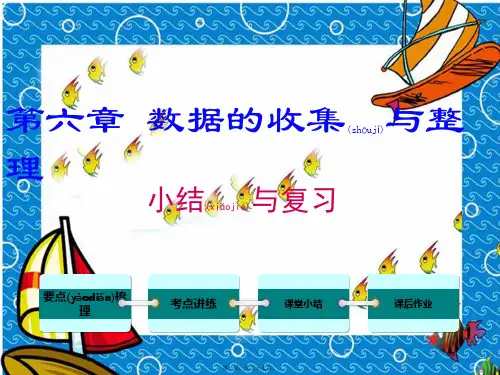 七年级数学上册 第六章 数据的收集与整理小结与复习教学课件