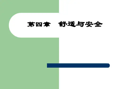 舒适与安全护理PPT课件