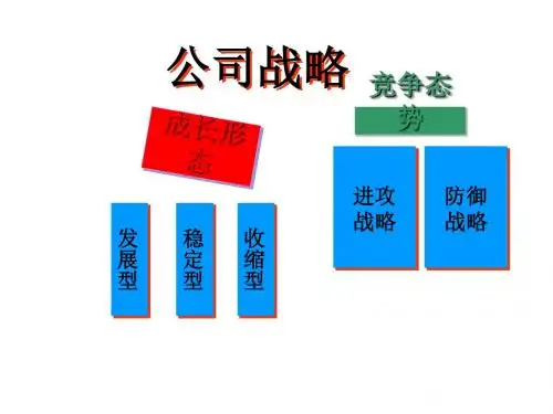 公司战略培训课件(PPT 97张)