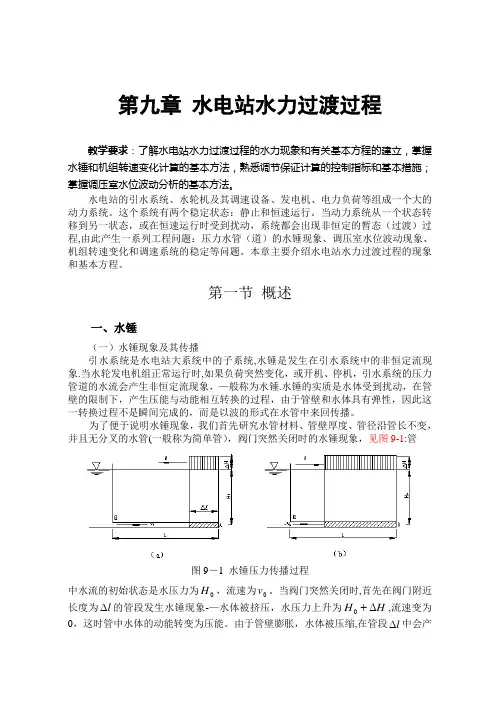 水电站水力过渡过程