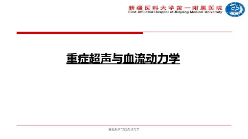 重症超声与血流动力学课件