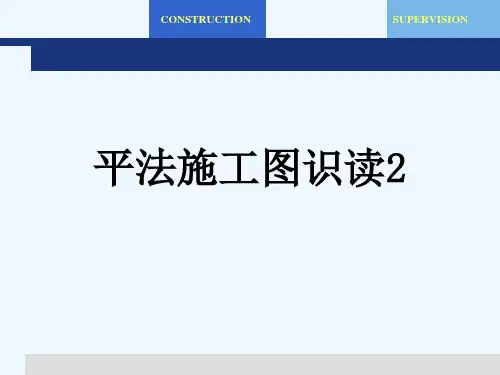 平法施工图识读2[可修改版ppt]