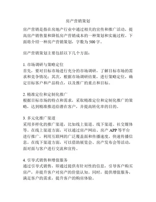 房产营销策划