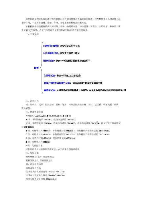 阻燃性能检测_东标