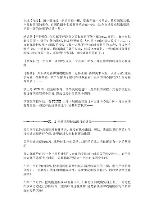 工业设计手绘练习