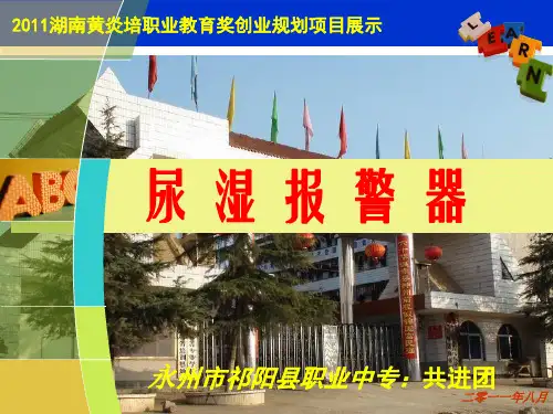 黄炎培创业规划大赛项目演示ppt