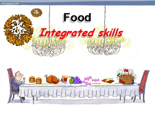 一年级英语下册《Food》课件 人教新起点