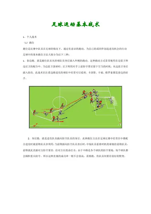 足球运动基本战术