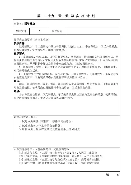 28蛔虫、鞭虫、钩虫