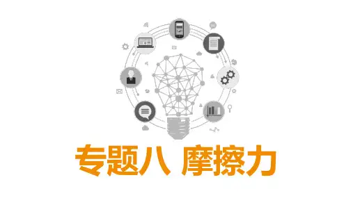 高中物理专题08 摩擦力