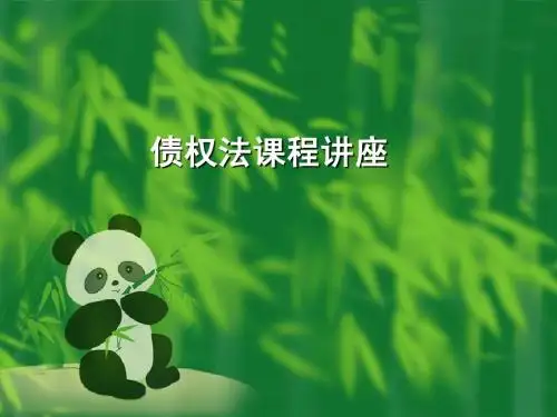 债的基本理论