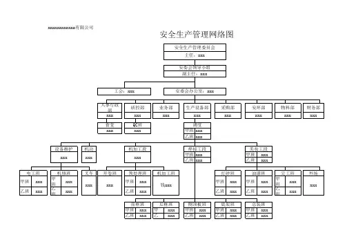 安全管理网络图