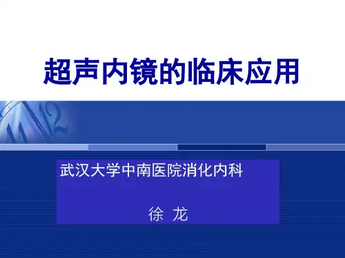 超声内镜的临床应用