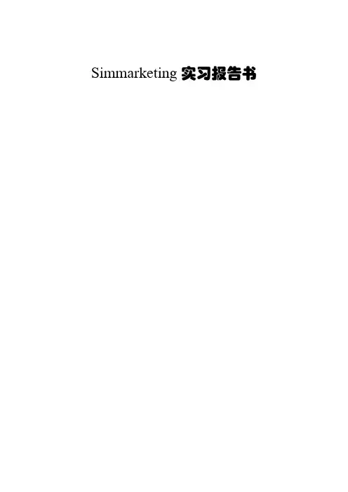 simmarketing报告