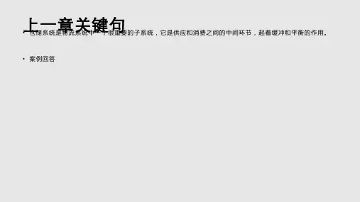 仓库及仓储设施设备PPT课件