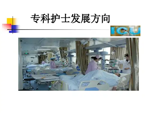 专科护士发展方向概述.ppt