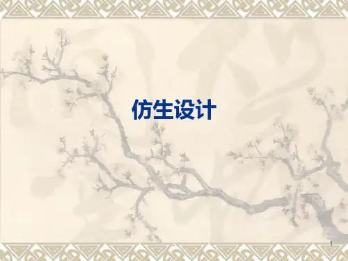 仿生设计PPT课件