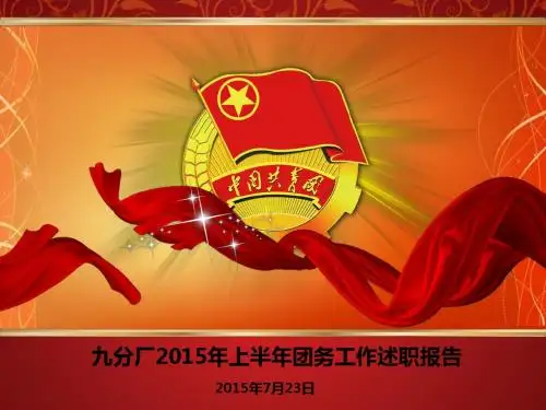 2015半年度团务工作述职交流2