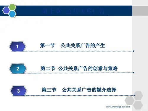 第十章_公共关系广告详解