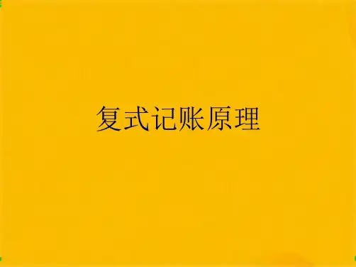 【2024版】复式记账原理(共65张PPT)