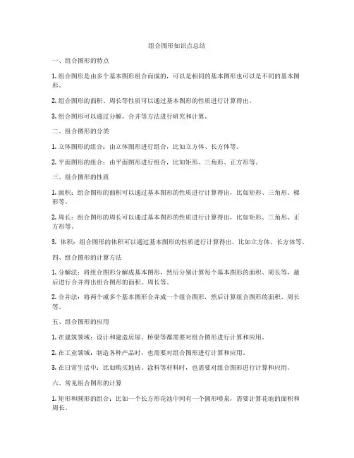 组合图形知识点总结