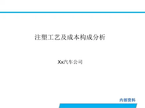 注塑工艺及成本构成分析