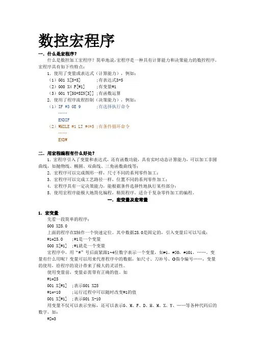 数控车床宏程序编程..