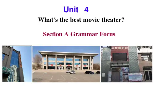 Unit4SectionAGrammarFocus课件人教版英语八年级上册