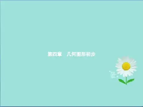 七年级数学上册第四章几何图形初步4.1几何图形4.1.1立体图形与平面图形第1课时几何图形课件新版新人教版