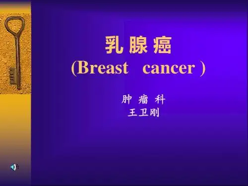 乳腺癌 ppt课件
