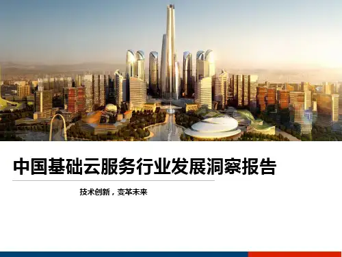 中国基础云服务行业发展洞察报告