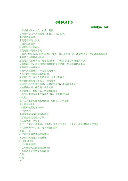 《精神分析》6