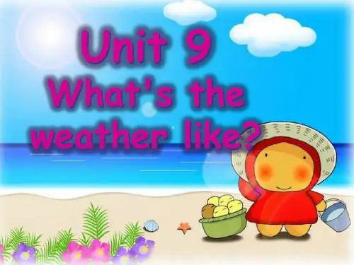 三年级下册英语课件-Unit 9 What’s the weather like 课件+素材∣湘少版