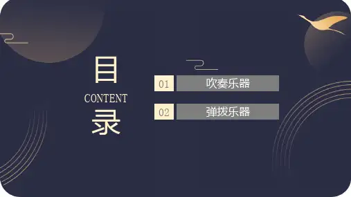 13.2.1中国民族乐器二