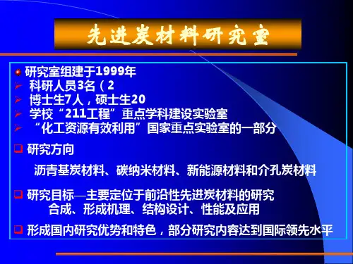 碳材料PPT课件