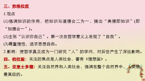 2021届高考历史二轮复习课件： 专题一 古代史部分 第4讲 古代希腊罗马文明课件_46-60