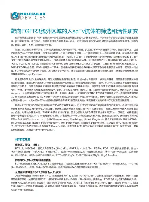 scFv抗体的筛选和活性研究(Molecular Devices)